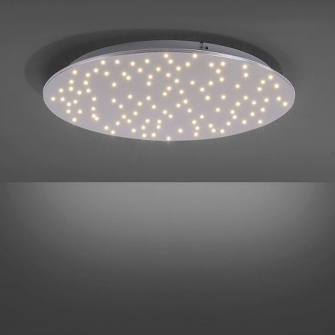 Just Light Sparkle plafon 1x18W stalowy 14673-55