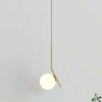 Abruzzo Milano lampa wisząca 1x20 W biała-złota ABR-KMT-B