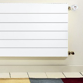 Purmo Ramo Compact grzejnik płytowy 90x40 cm podłączenie boczne biały RC22 900x400