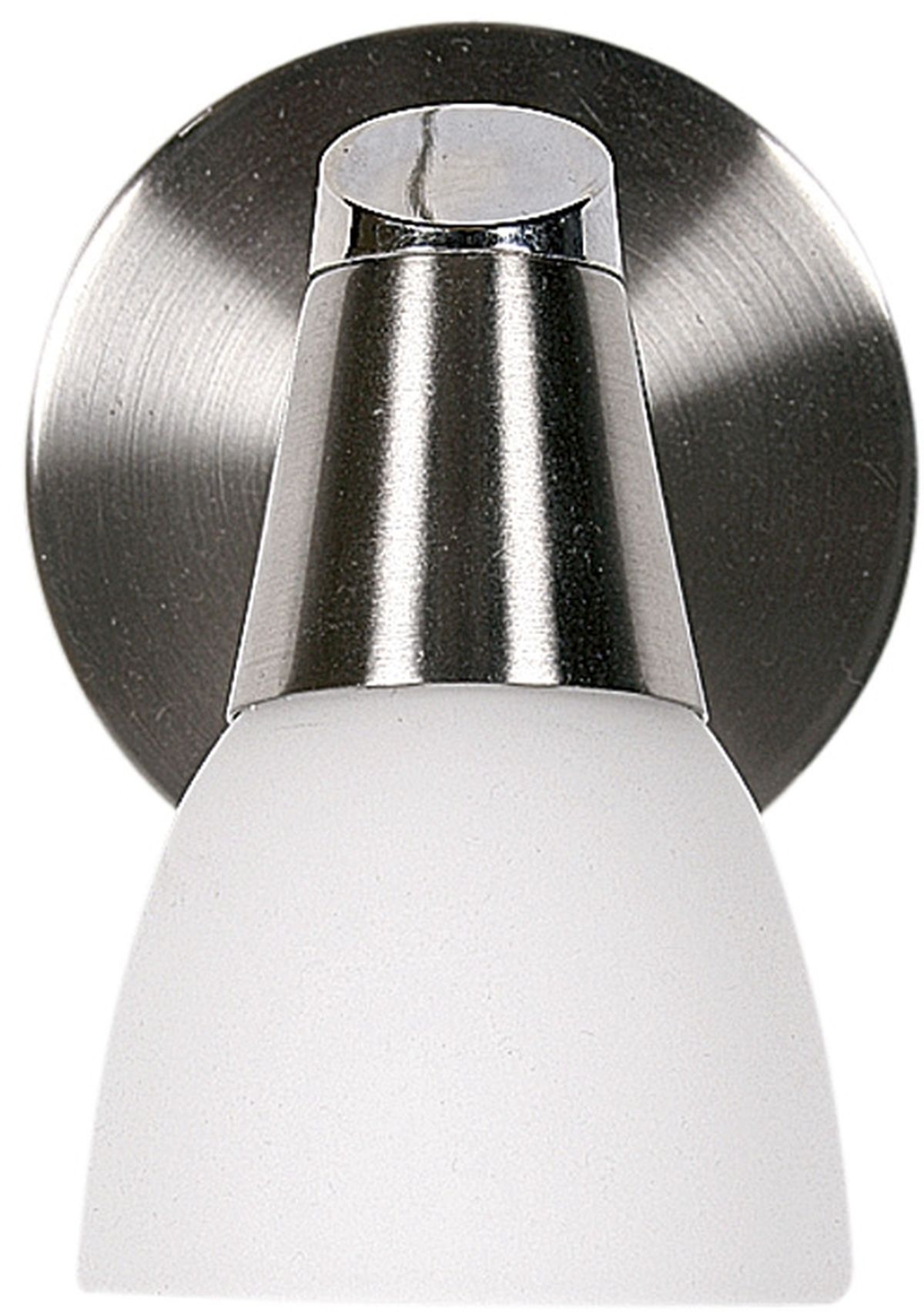 Candellux Selia kinkiet 1x40W nikiel mat/biały 91-69979