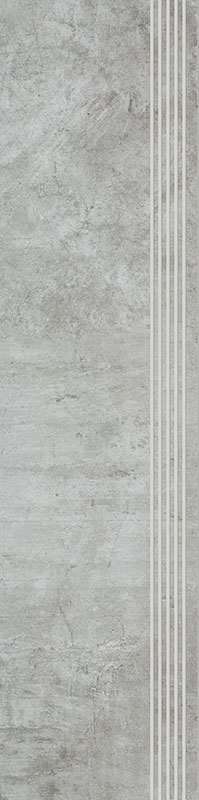 Paradyż Scratch stopnica 119,8x29,8 cm szara