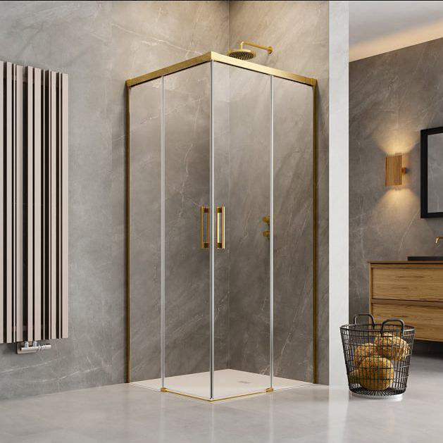 Radaway Idea Gold KDD kabina prysznicowa część lewa 110x110 cm kwadratowa 387063-09-01L