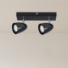 Rabalux Perico lampa podsufitowa 2x5 W czarna 73017