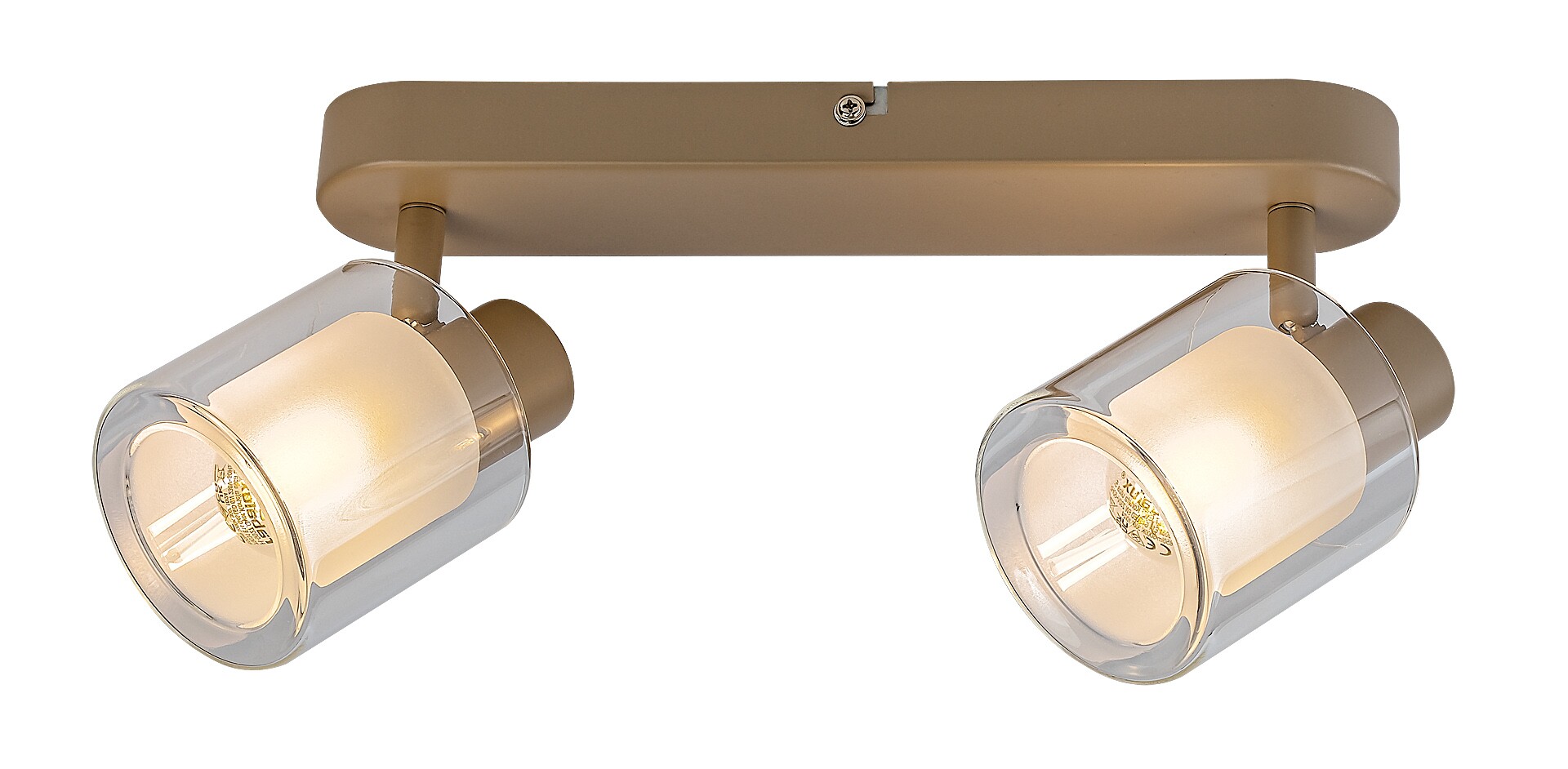 Rabalux Mirral lampa podsufitowa 2x15 W beżowa 73064 - Wysyłka w 24h