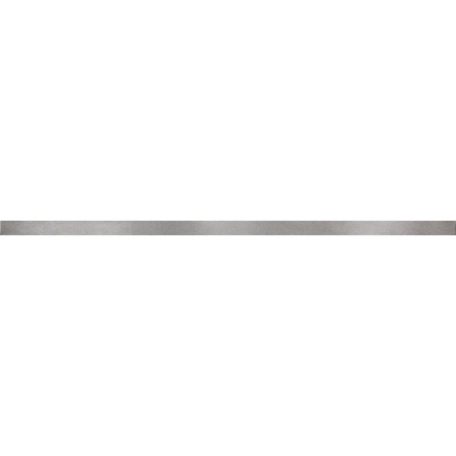 Płytka ścienna listwa BIANCA silver metal mat 2x60 gat. I