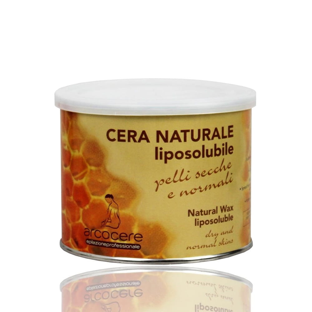 Wosk do depilacji w puszce natural Arcocere 400 ml