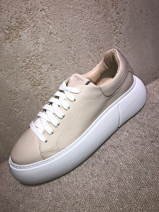 Sneakers SN411 - 4 Beż / Biały