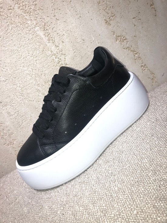 Sneakers SN704 - 1 Czarny / Biały