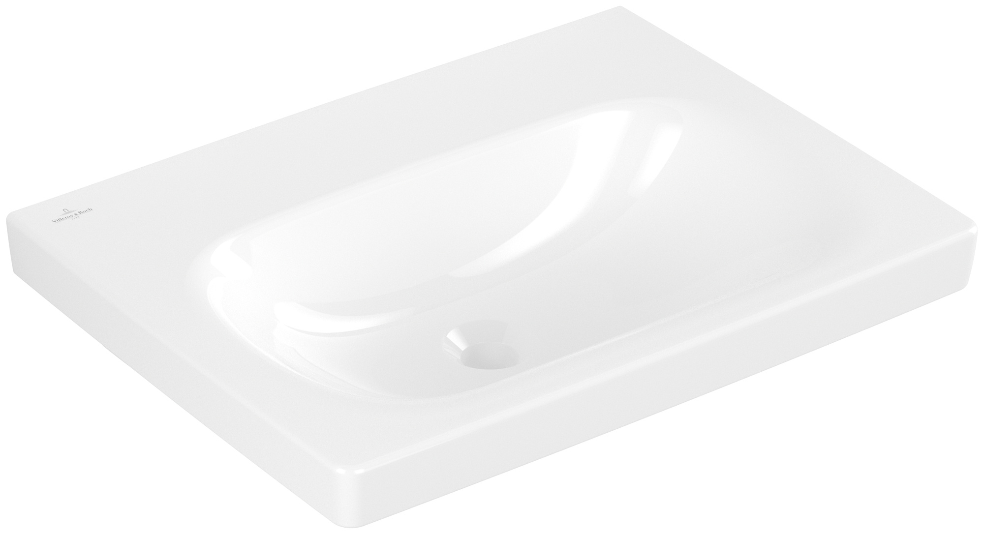 Darmowa Dostawa - Umywalka 55x44.5 cm prostokątna meblowa biała Villeroy & Boch Skyla 5A515501