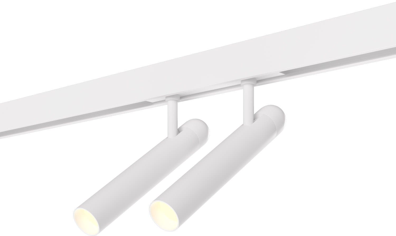 Darmowa Dostawa - Lampa do systemu linkowego 2x5 W biały MaxLight Magnetic M0048Z