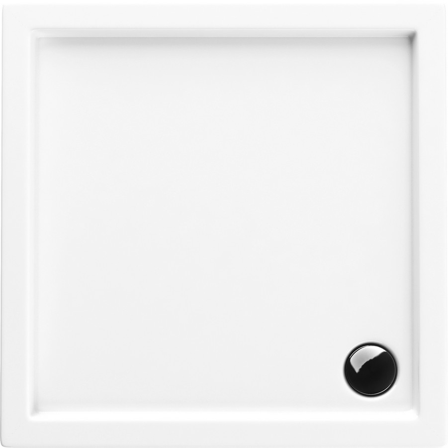 Darmowa Dostawa - Brodzik kwadratowy 90x90 cm biały Schedpol Caspar 3261