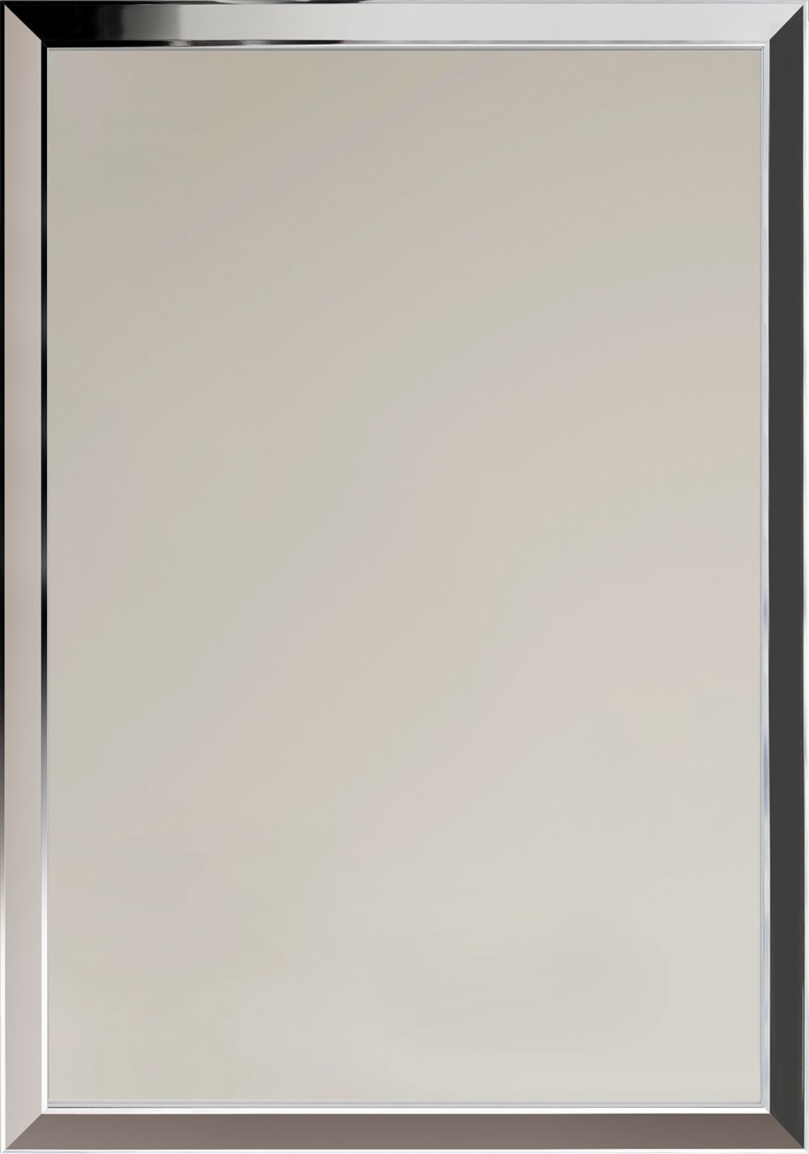 Darmowa Dostawa - Lustro 75.2x55.2 cm prostokątne nikiel Ars Longa Helsinki HELSINKI5070N