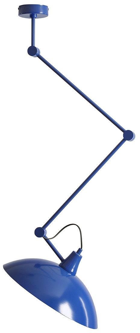 Darmowa Dostawa - Lampa podsufitowa 1x15 W niebieska Aldex Melos 808PLG25