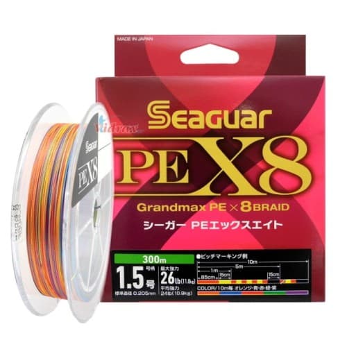 Seaguar Plecionka Grandmax X8 150m PE#0.8 0,148mm