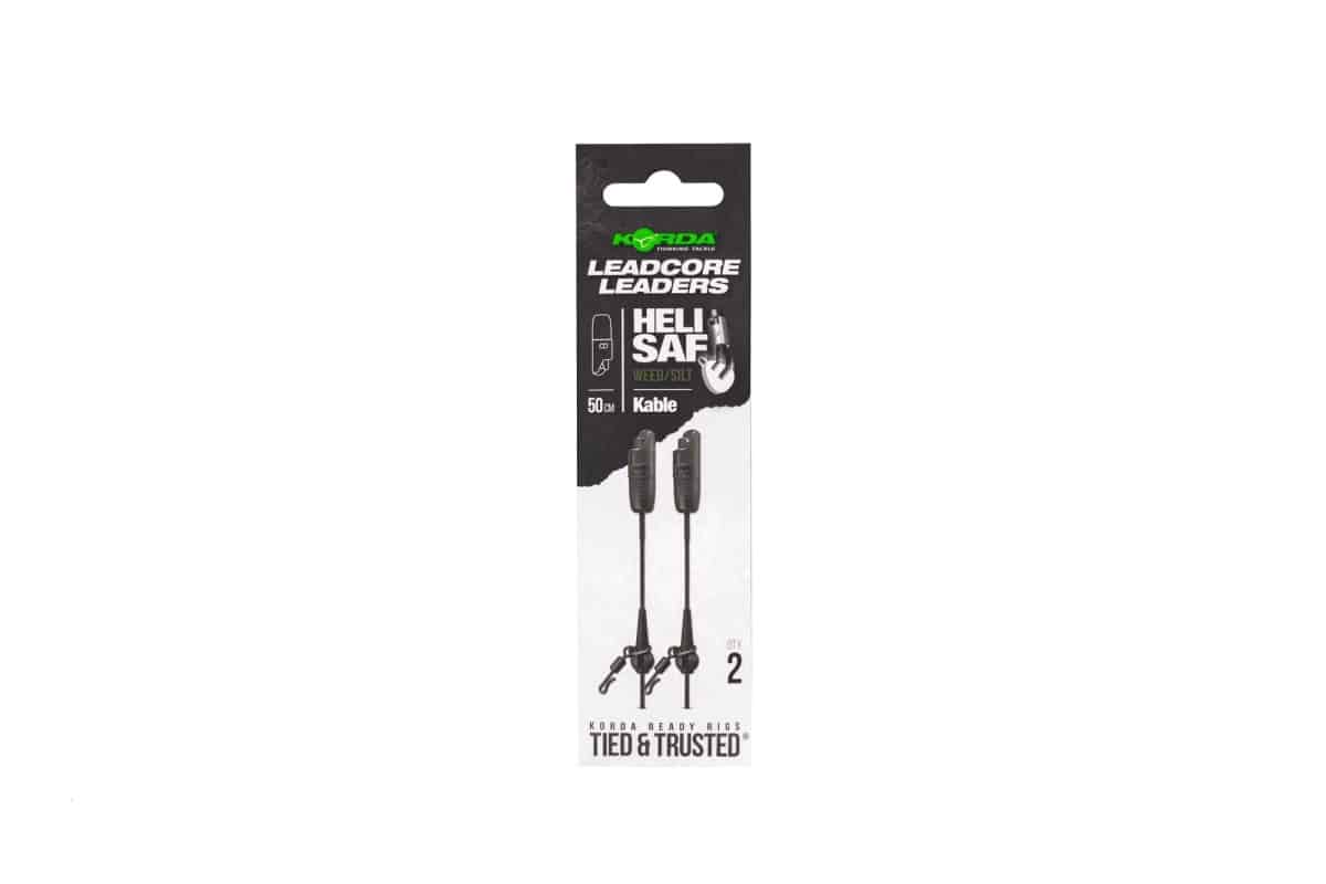 Korda Kable Leadcore Leader Heli Safe 50cm Weed