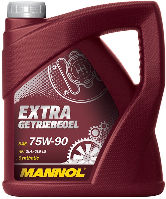 MANNOL EXTRA 75W90 SYNTETYK GL5 4L - Petrostar