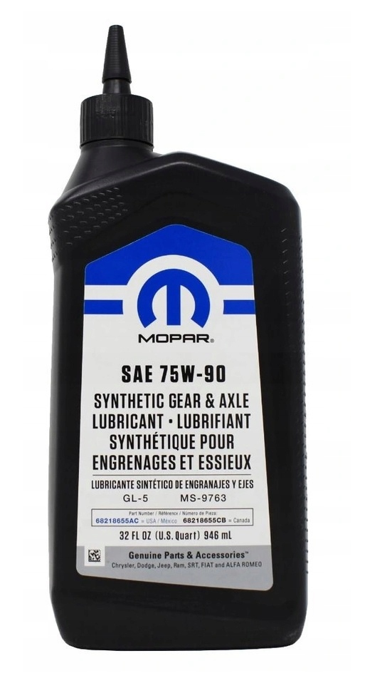 MOPAR SAE 75W90 0.94L - Petrostar