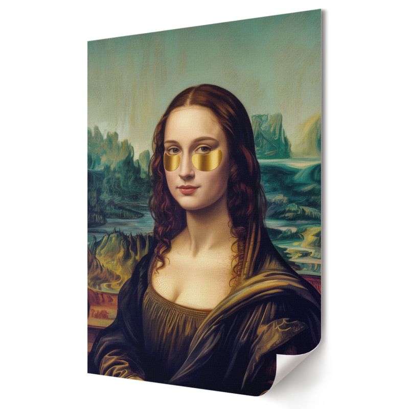 Plakat na ścianę Wallfluent Format A1 Współczesna Mona Lisa Artysta Adam Wójcik 1 szt.