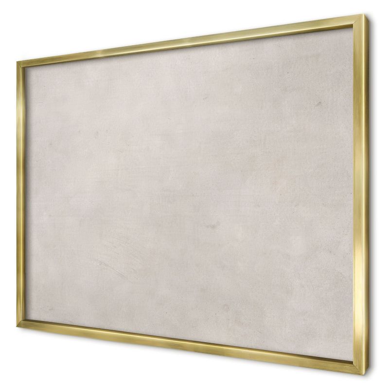 Tablica magnetyczna ozdobna Wallfluent 70x50 Szara elegancja w złotej ramie 1szt