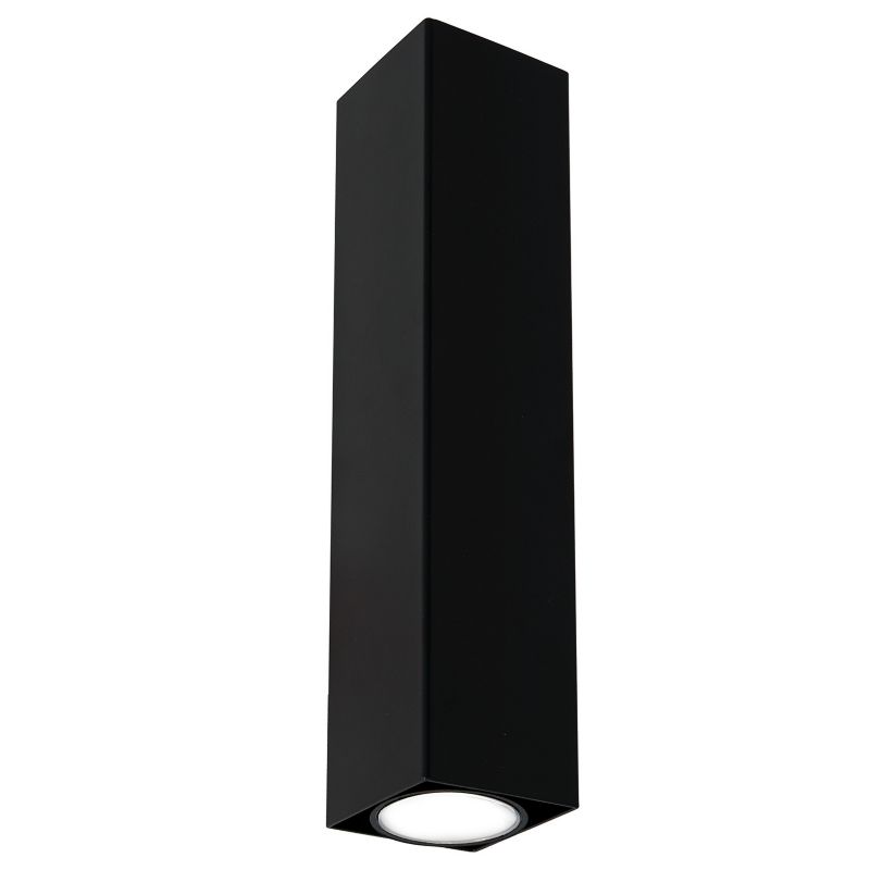 Reflektor spot Luminex Wall czarny mat góra-dół 2 x GU10 x 8W IP20 wym: 29 x 6 x 8 cm - 1 szt.