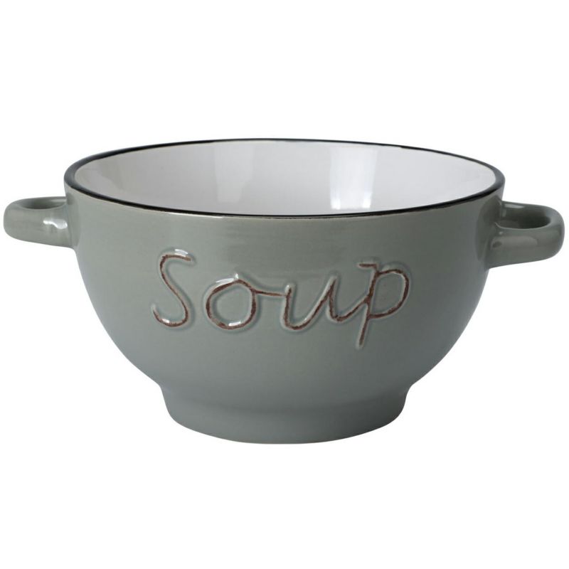 Miska do zupy Siaki Collection 650ml zielona 18x13,5x8 cm 1 szt.