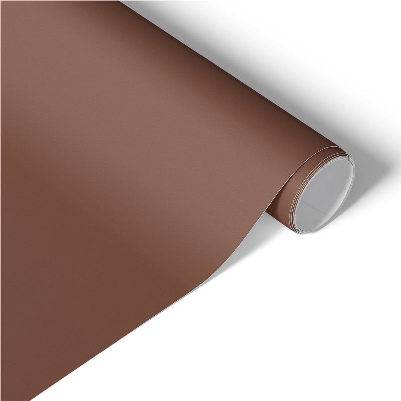 Okleina na Meble Tulup 65x130 cm Brązowy kolor Okleina Na Biurko I Regał 1 rol.
