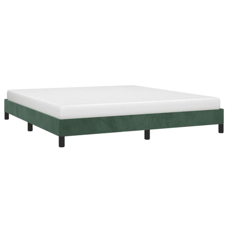 Łóżko tapicerowane WaszeMeble 180x200 cm ciemnozielone WM-346991 1 szt.