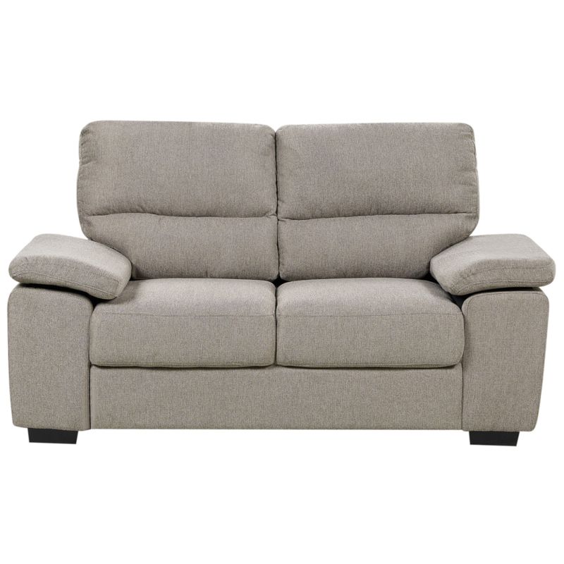 Sofa dla 2 osób Vogar Jasnobrązowy 1 szt.