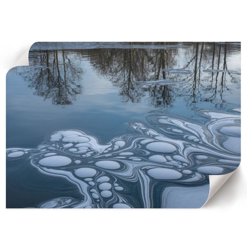 Plakat Premium ArtPrintCave 59,5x42 cm Lodowa abstrakcja Wandal 1 szt.