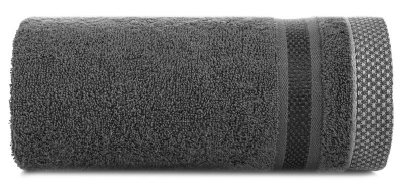 Ręcznik frotte Eurofirany Abbie 5 70x140 stalowy 1 szt.