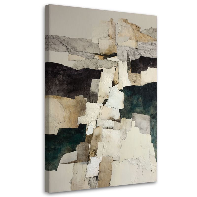 Obraz do salonu sypialni kuchni biura loftu Feeby Abstrakcja tekstura 60x90cm 1szt