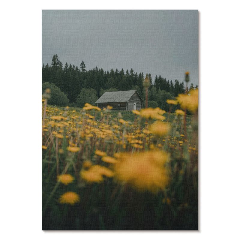 Nowoczesny Plakat na Płótnie Tulup 21x29,7 cm (A4) Rustykalna sielanka Do sypialni, salonu, 1 szt.