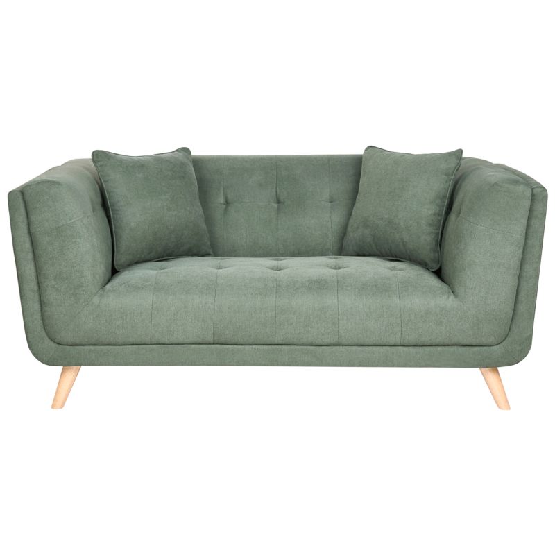 Sofa dla 2 osób Habo Zielony 1 szt.
