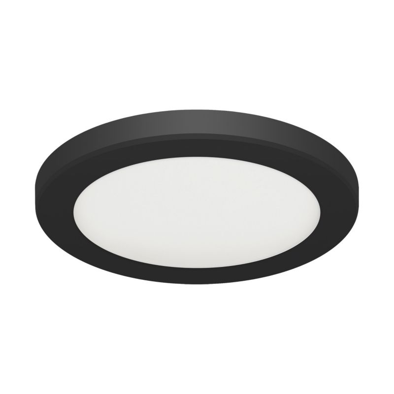 Plafon sufitowy Struhm Olga czarno-biały LED 18W 3000K-6500K 1780lm IP20 wym: 1,8 x 22 x 22 cm tworzywo sztuczne - 1 szt.
