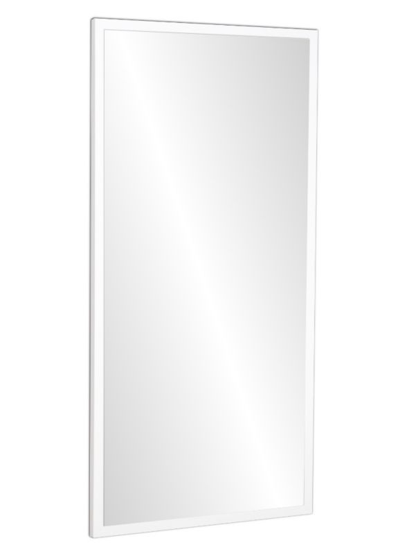 Lustro wiszące Profilmat 115x55 rama wąska 2,6cm kolor biały 1szt.