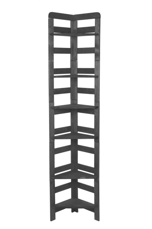 Regał modułowy MODO24 z pełnymi półkami 39 x 35 x 34 cm moduł 4 szary 1 szt.