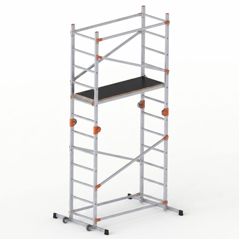 Rusztowanie przegubowe jezdne 4w1 GIERRE Fast&Lock G-FA200FL 3,9 m modułowe 1szt.