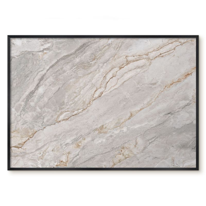 Tablica Na Magnesy Z Wakacji Tulup 100x70 cm Marmurowa elegancja 5 - Czarna rama Do salonu, sypialni 1 szt.
