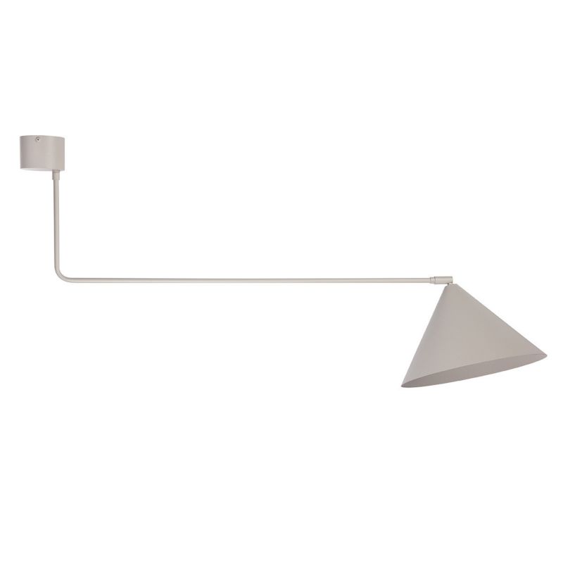 Lampa wisząca Sigma Lighting Magic 8757 szary beż dekoracyjna 1xE27 x 1 szt.