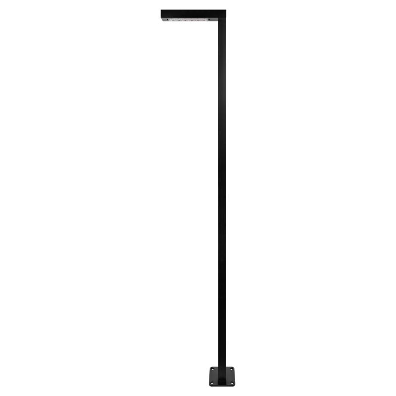 Lampa ogrodowa stojąca LED MasterLED Posti 250cm 4000K 90 stopni słup oświetleniowy latarnia czarna 1 szt.