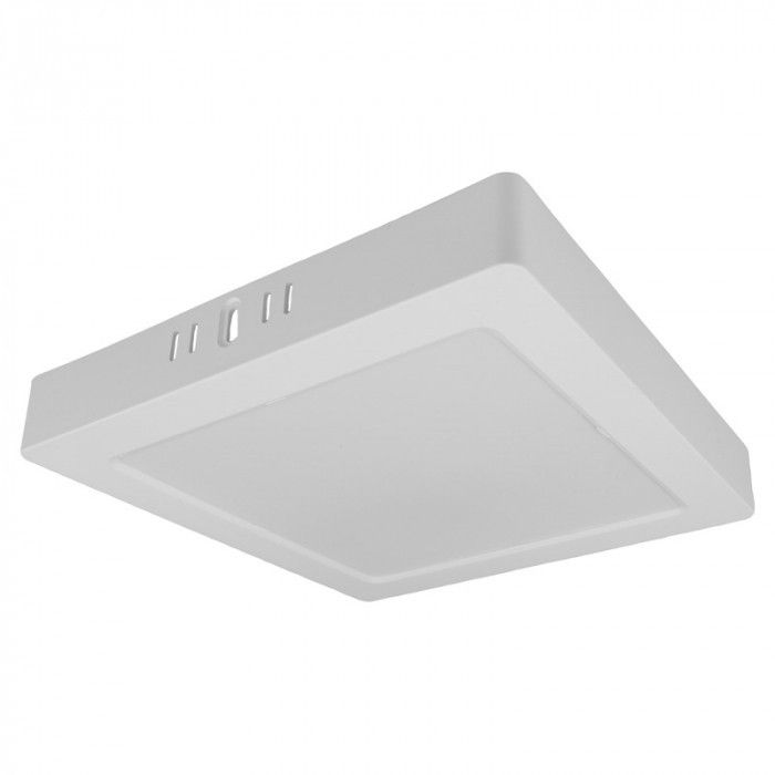 Oprawa sufitowa spot Ecolight Downlight biały klosz mleczny LED 18W 4000K 1980lm IP20 wym: 3,1 x 22 x 22 cm - 1 szt.