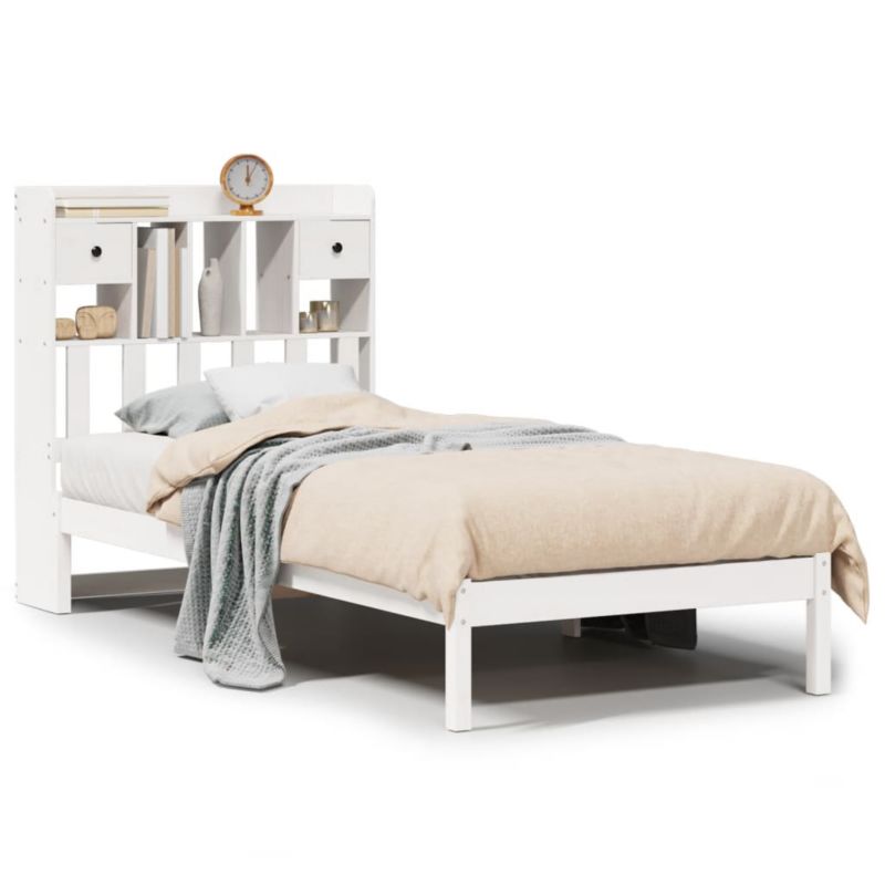 Rama łóżka WaszeMeble 90x200 cm Biały sosna WM-3321621 1 szt.