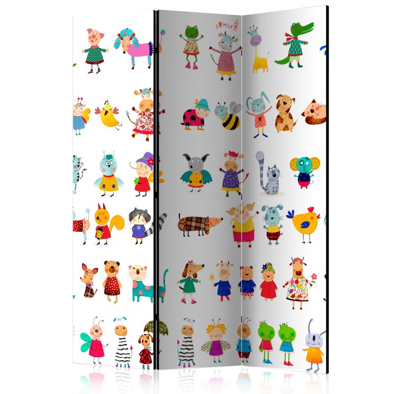 Parawan dwustronny Artgeist Dla dzieci 135x172 cm Dla dzieci 1 szt