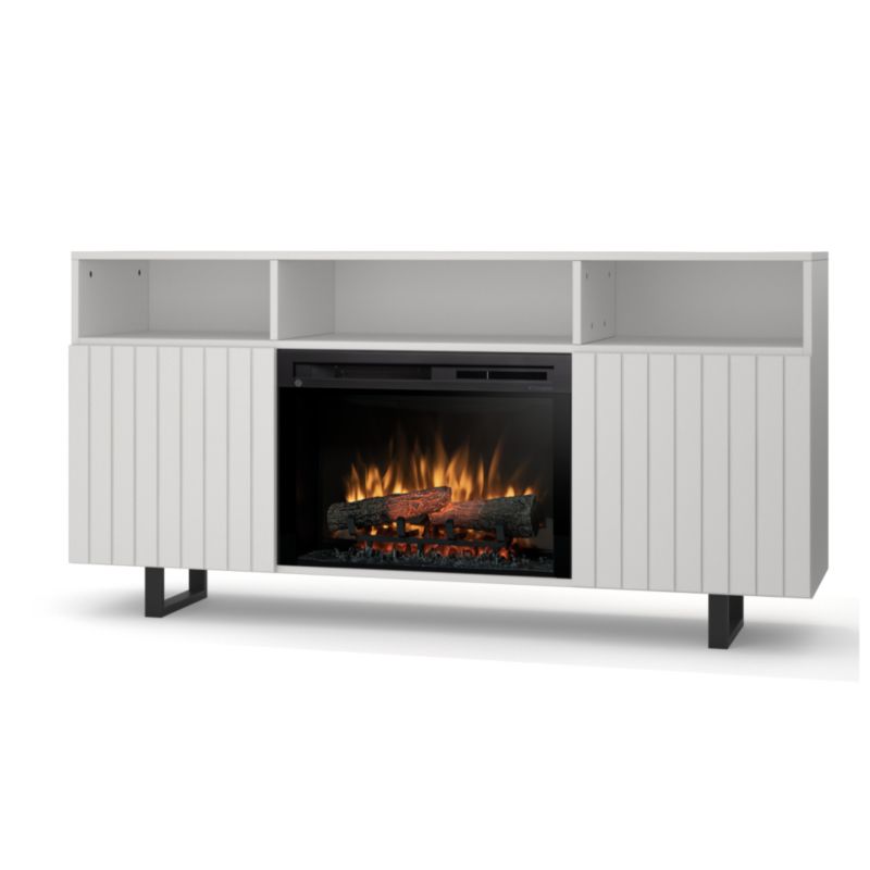 Kominek elektryczny Warmtec Trivel 1400W 26" XHD Biały Mat 1 szt.