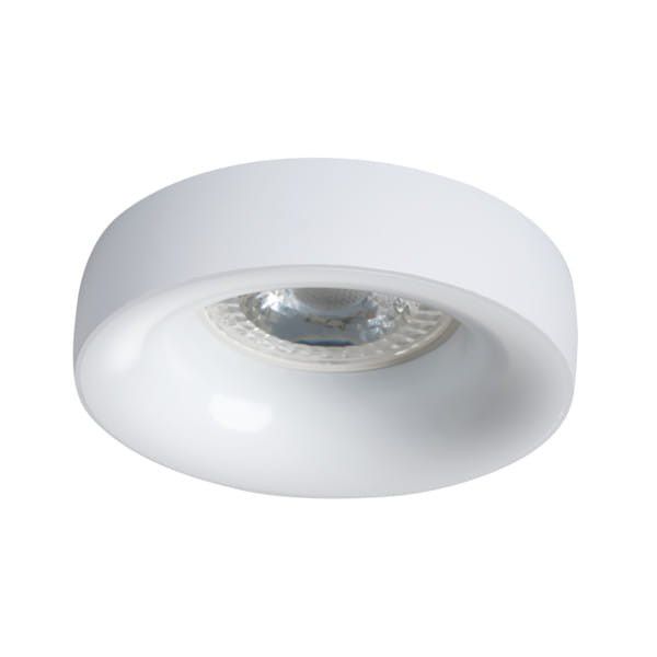 Oprawa wpuszczana Kanlux Elnis biała 1 x GU10 x 35W IP20 wym: 10 x 10 cm okrągła - 1 szt.