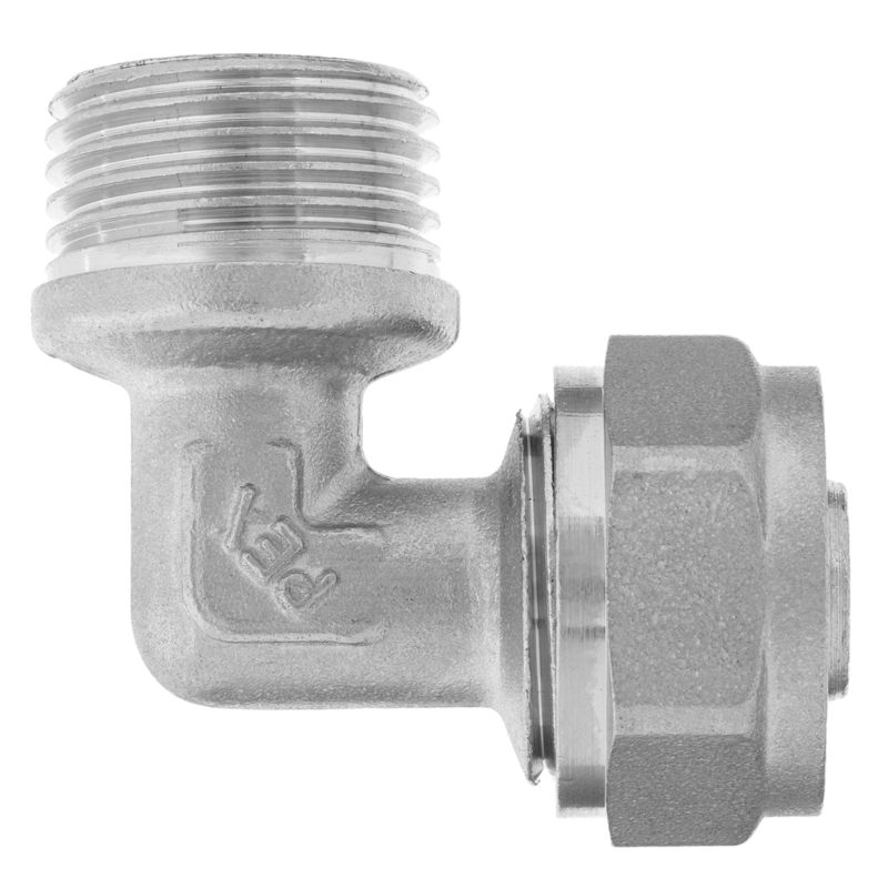 Kolano Kolanko Hydrauliczne GW 1/2"x16x2 Wkładka Aluminiowa 95C INVENA 1 szt.