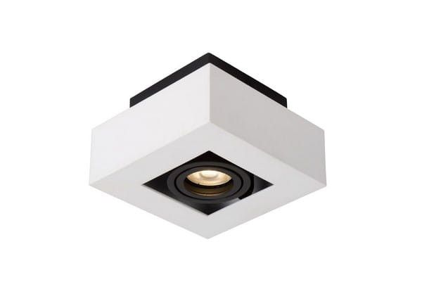 Oprawa sufitowa spot Lucide Xirax biały 1 x GU10 x 5W IP20 wym: 14 x 14 cm - 1 szt.