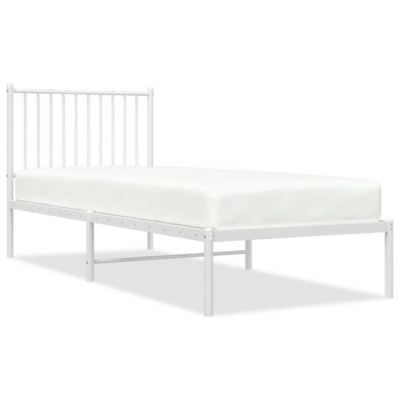 Łóżko metalowe WaszeMeble 80x200 cm biała WM-350922 1 szt.