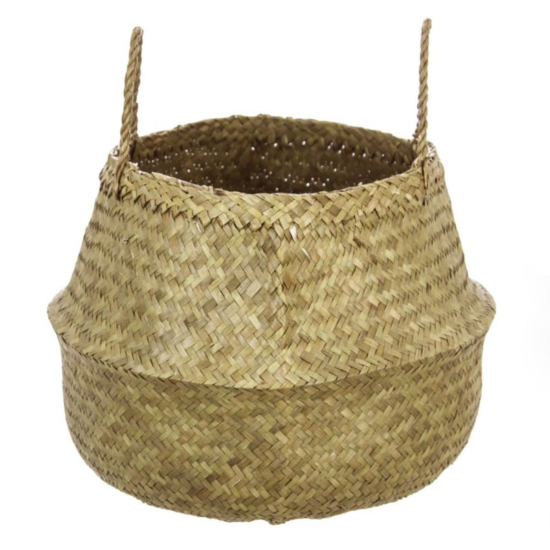Kosz z trawy morskiej naturalny Atmosphera beżowy 40 cm 1 szt.