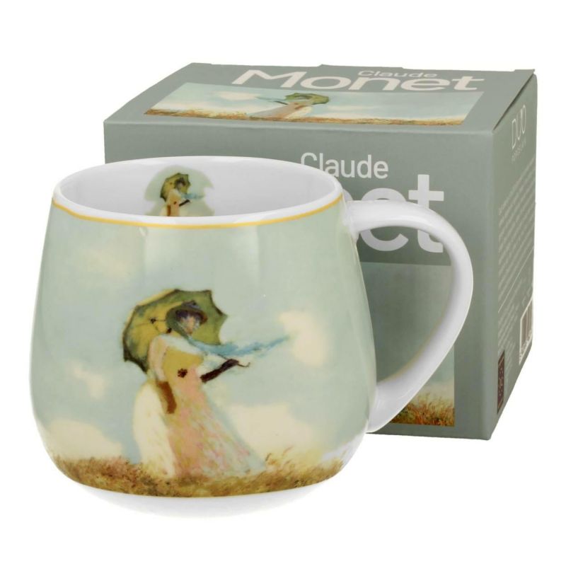 Kubek Baryłka Monet Woman DUO porcelanowy z obrazem 430 ml 1 szt.